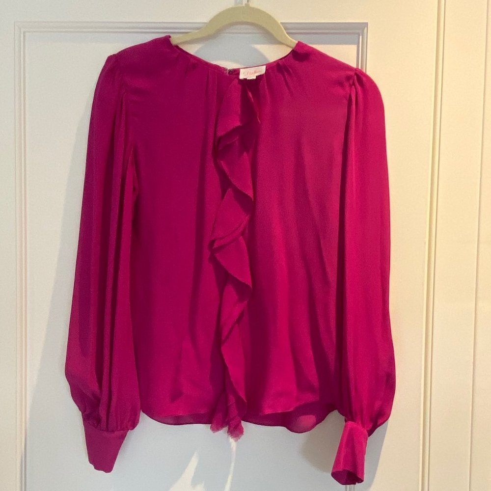 Hot Pink Parker Blouce